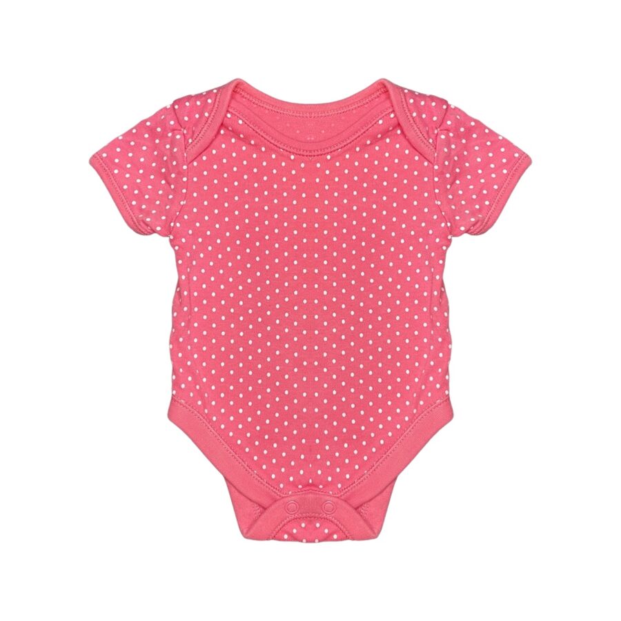 Rozā bodijs Raspberry Dots 62cm "George"