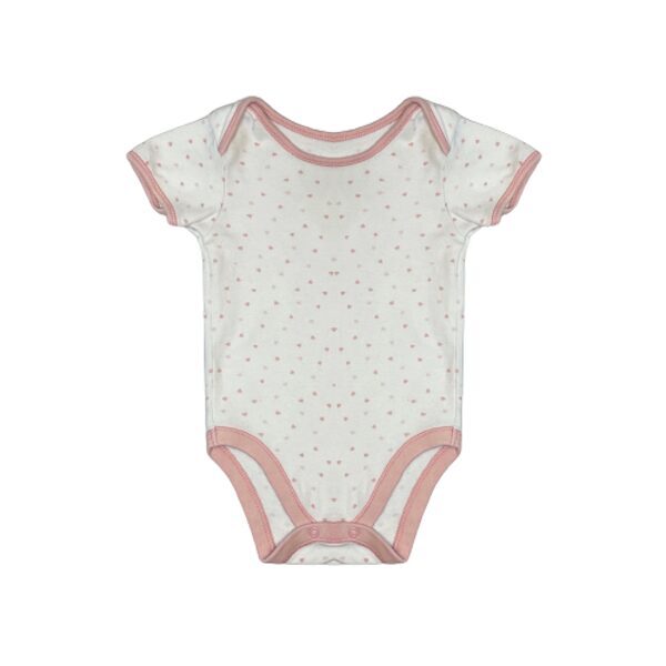 Kovilnas bodijs pink hearts "George" 86cm