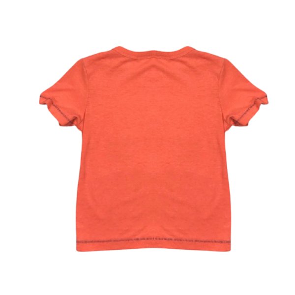Oranžs T-krekls applications "George" 92cm