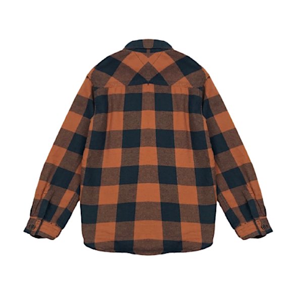 Rūtains krekls orange "George" 104cm