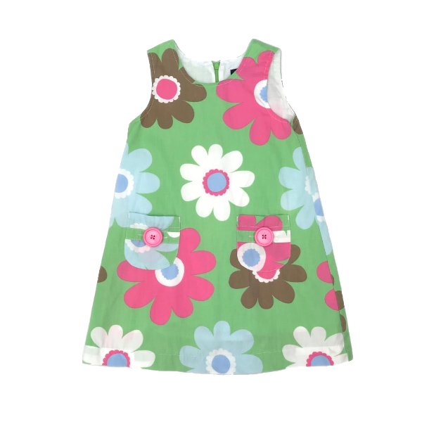 "Mini Boden" zaļa kleitiņa