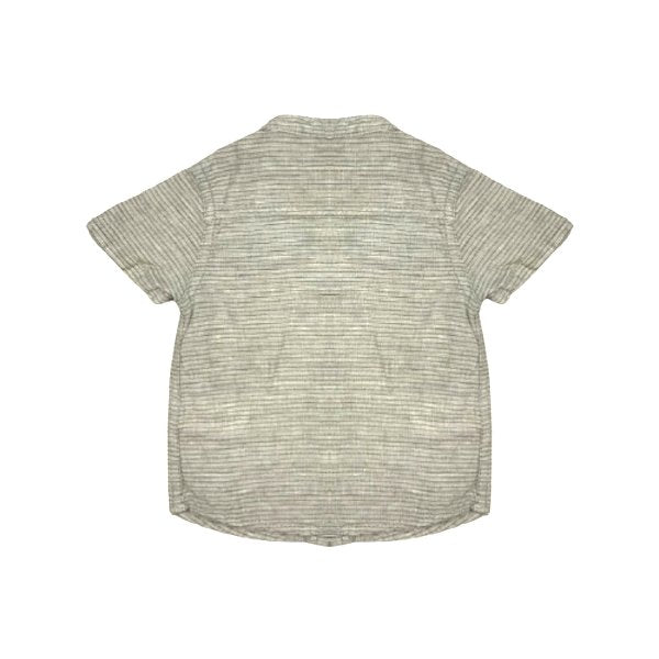 "Next" pelēks krekls stripe pocket 68cm