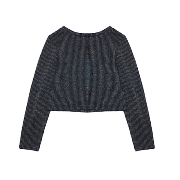 Melns krop-tops "George"
