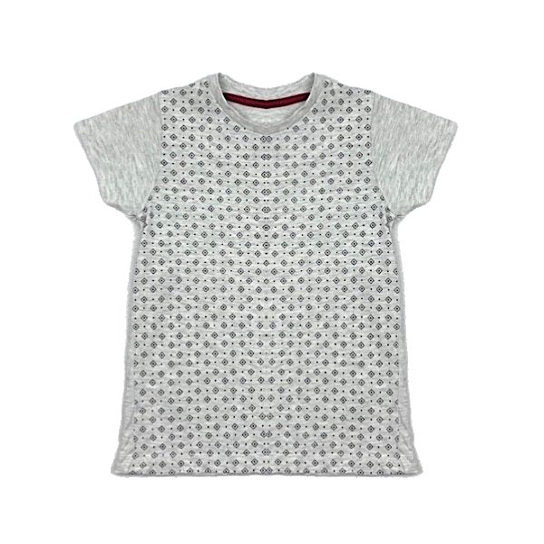"Matalan" pelēks romba T-krekls