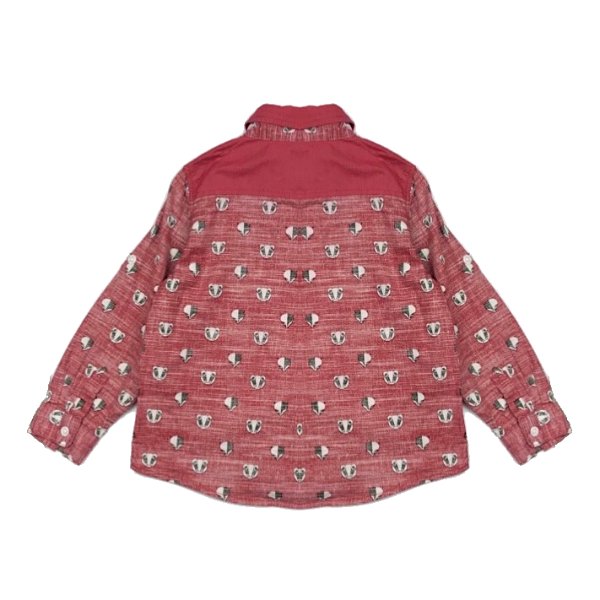 "Mini Club" red badger krekls
