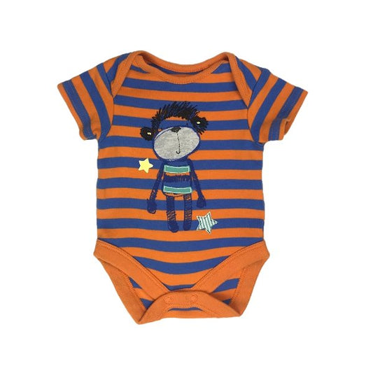 "Next" strīpains bodijs ar īsām piedurknēm