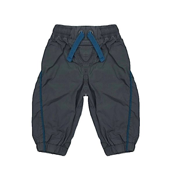 "H&M" tumšas bikses blue line 0-3