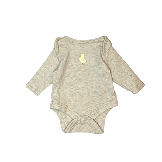 "Mothercare" bodijs yellow chichk 44cm