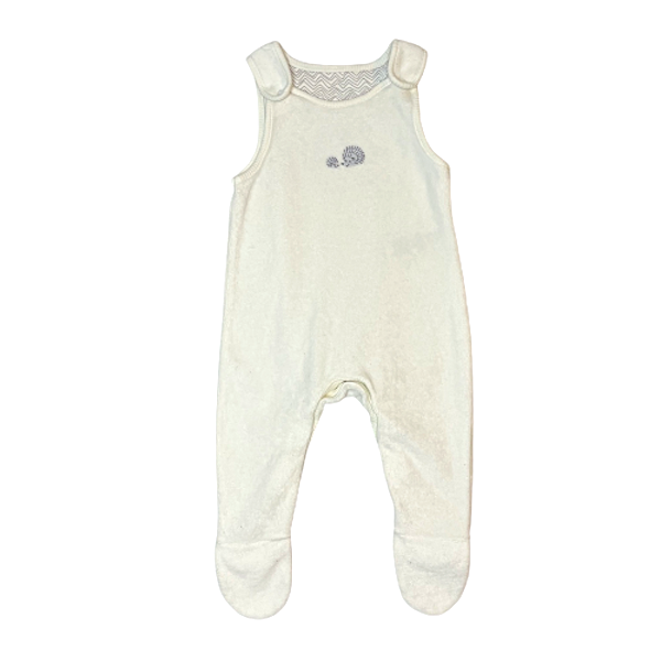 "Marks&Spencers" balts romperis ezis 62cm
