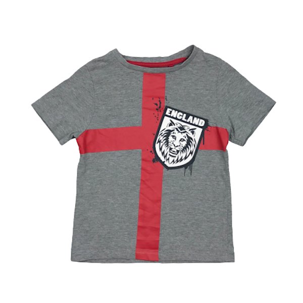 Pelēks T-krekls England lion "T.U."