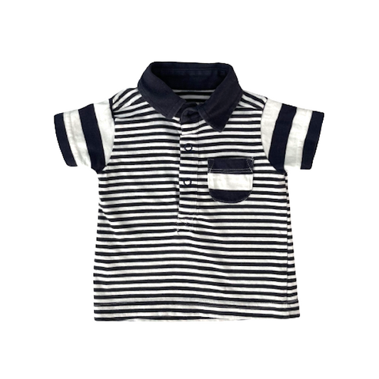 "Nutmeg" tumši strīpains krekls 62cm