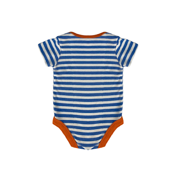 "T.U." bodijs blue&orange 62cm