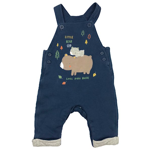"Mothercare" silts romperis ar lācīšu aplikāciju
