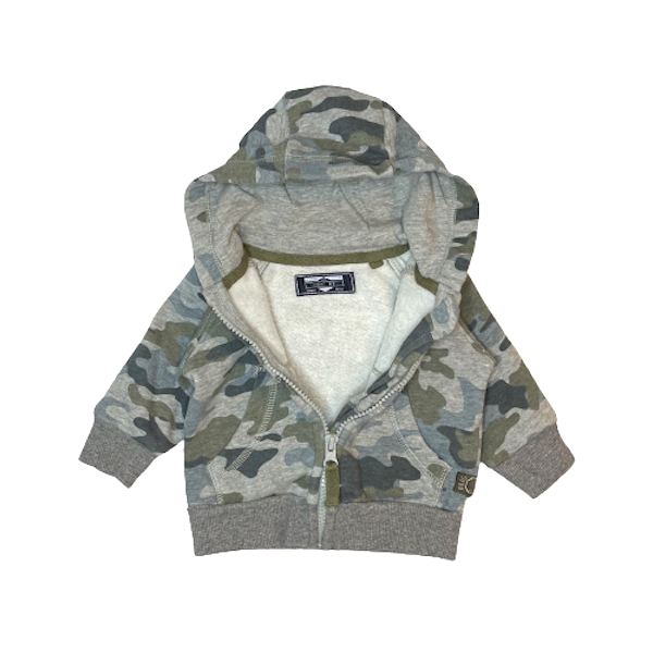 "Next" jaciņa khaki hood 68cm