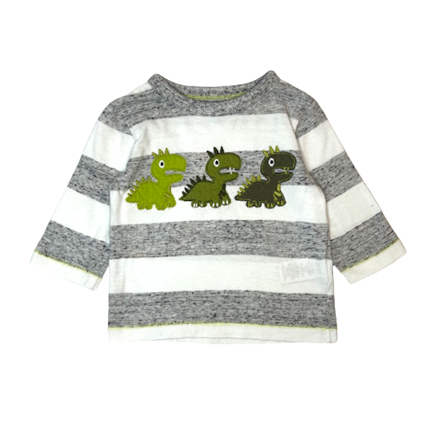 "Next" krekls stripes&dinos 68cm