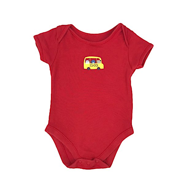 Sarkans bodijs ar autobusa aplikāciju "George"