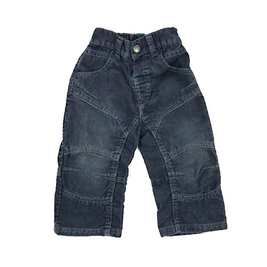 "Next" tumši zilas, velvetīgas bikses