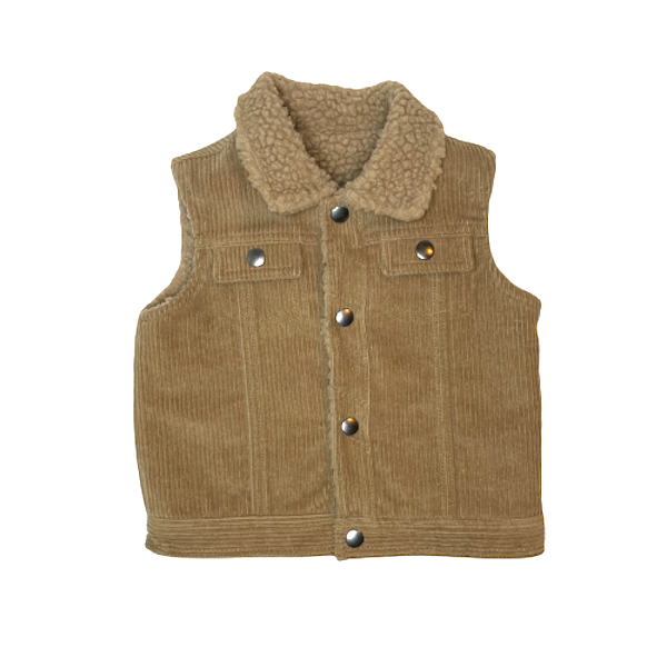 Silta brūna āra veste "George" 74cm