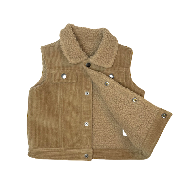 Silta brūna āra veste "George" 74cm