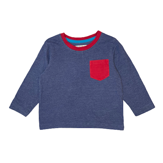 "Marks&Specers" zils krekls red pocket 83cm