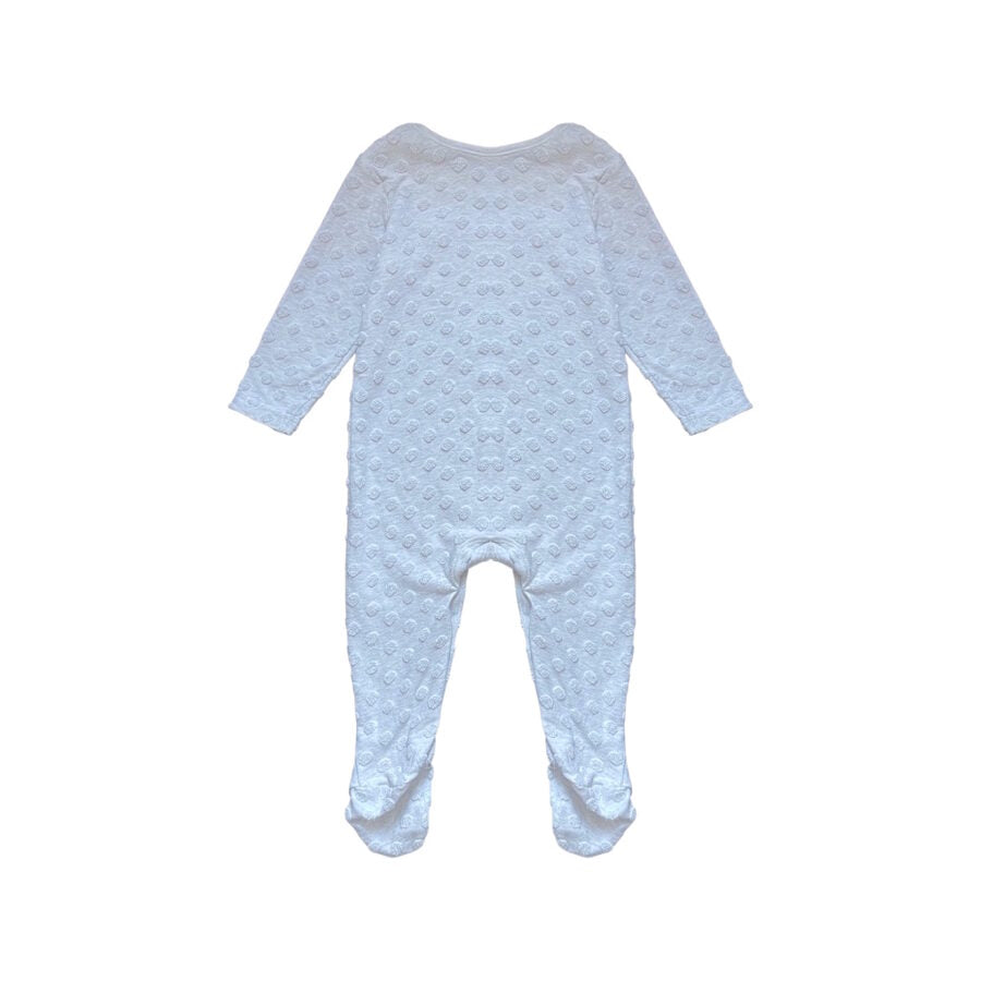 Pelēks rāpulis fur dots "George" 80cm