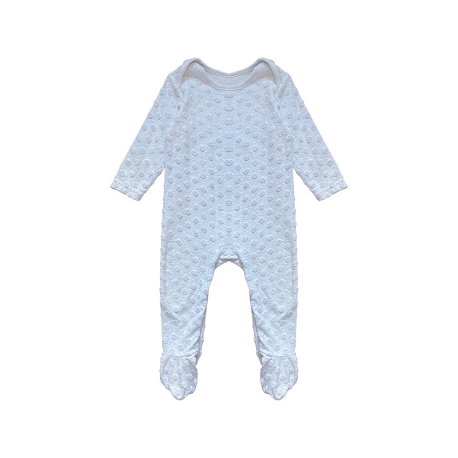 Pelēks rāpulis fur dots "George" 80cm