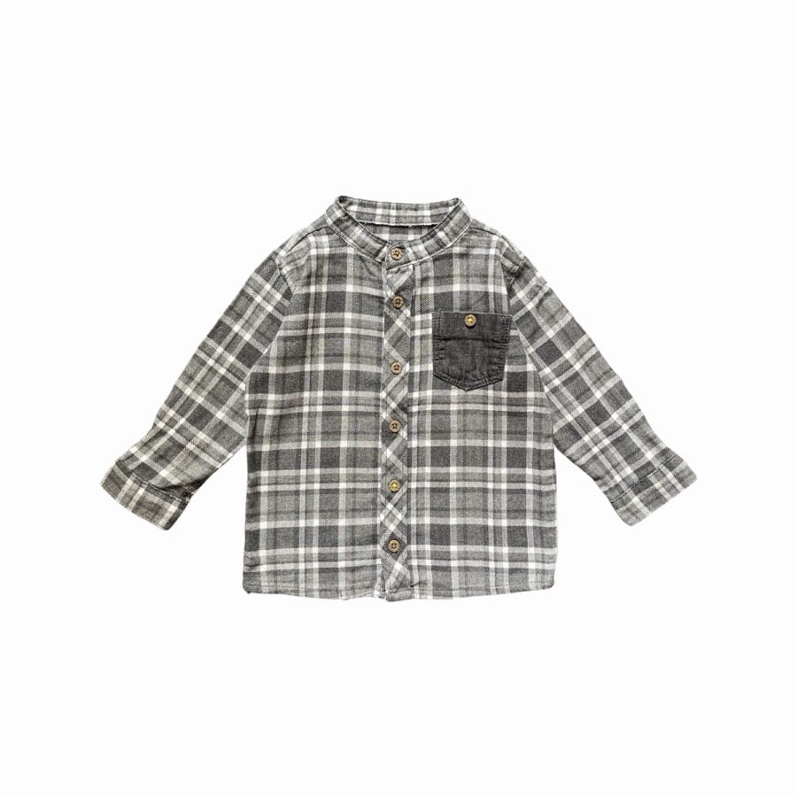 "George" krekls grey check pocket 74cm