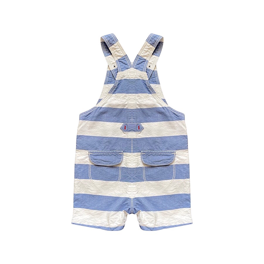 "Nutmeg" džinsu romperis white blue 74