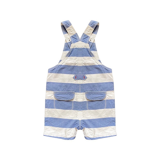 "Nutmeg" džinsu romperis white blue 74