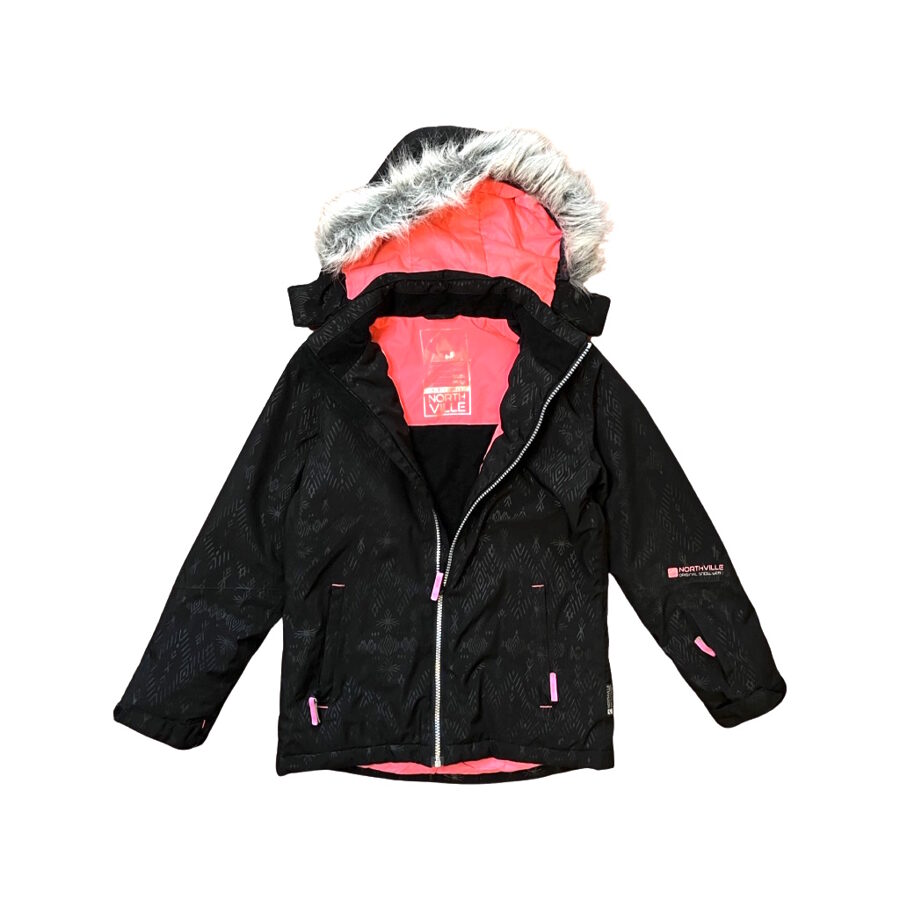 "NorthVille" silta āra jaka pink hood 140