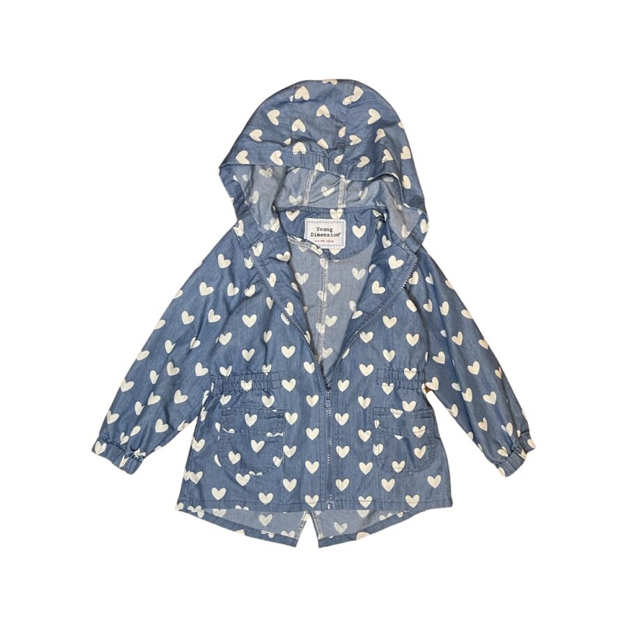 "Young Dimension" viegla jaciņa blue heart hood 104