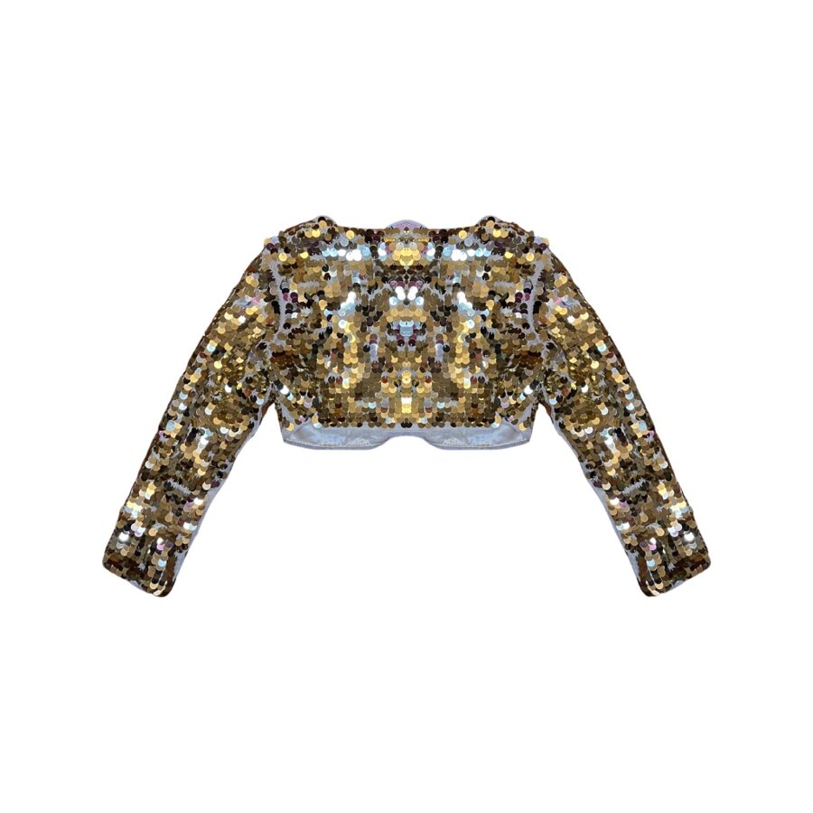 "H&M" zeltaina bolero jaciņa 116