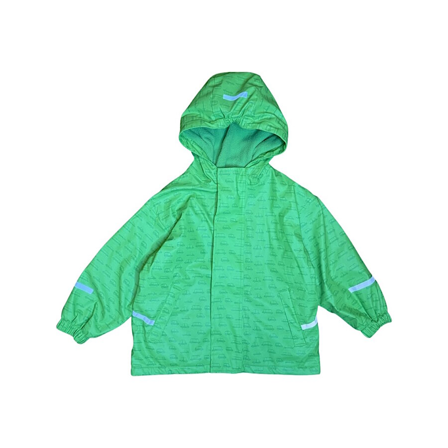 "Papagino" silta lietus vējjaka green cars 104