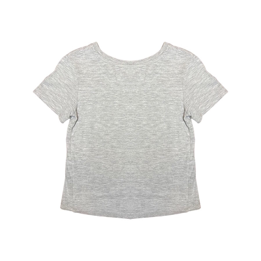 "H&M" pelēks kokvilnas krekls plain 104