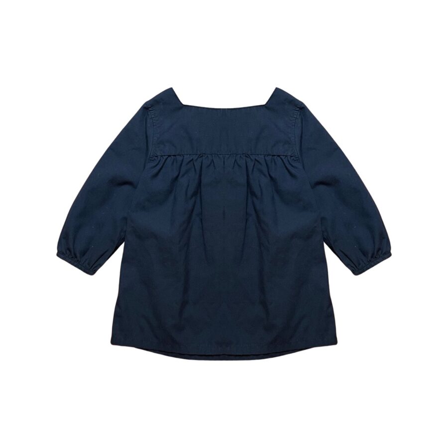 "Next" zila kleitiņa navy buttons 74cm