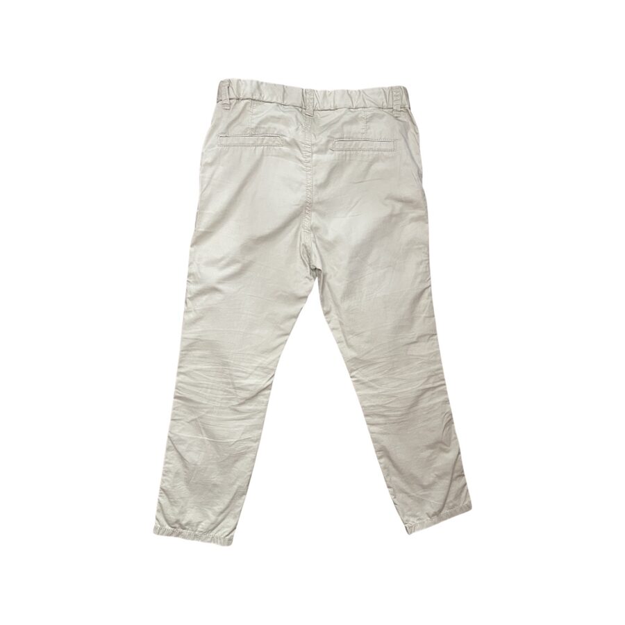 "H&M" kokvilnas bikses light camel 116