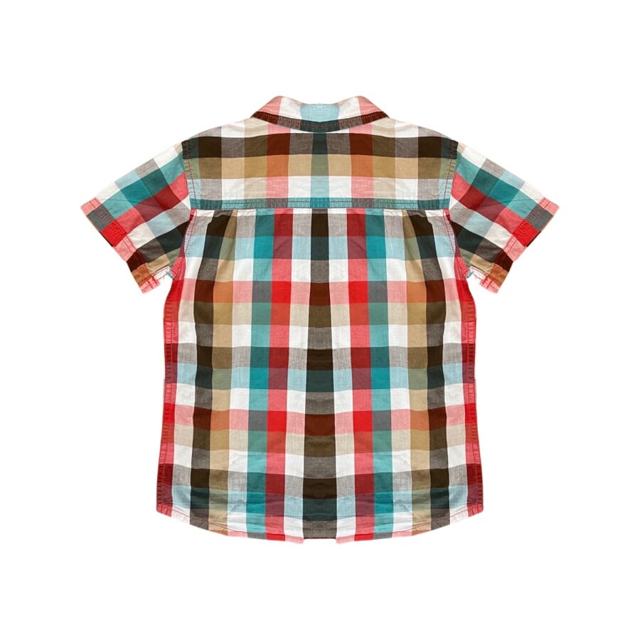 "Esprit" rūtains kokvilnas krekls plain 122