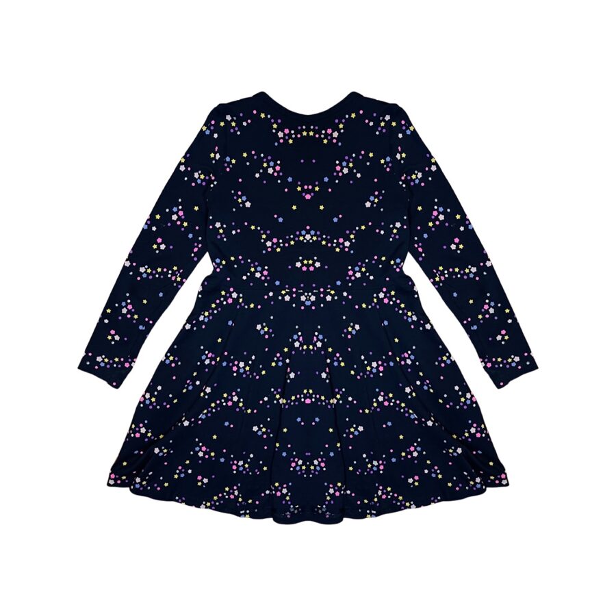 "H&M" kleitiņa blue sparkle stars 116