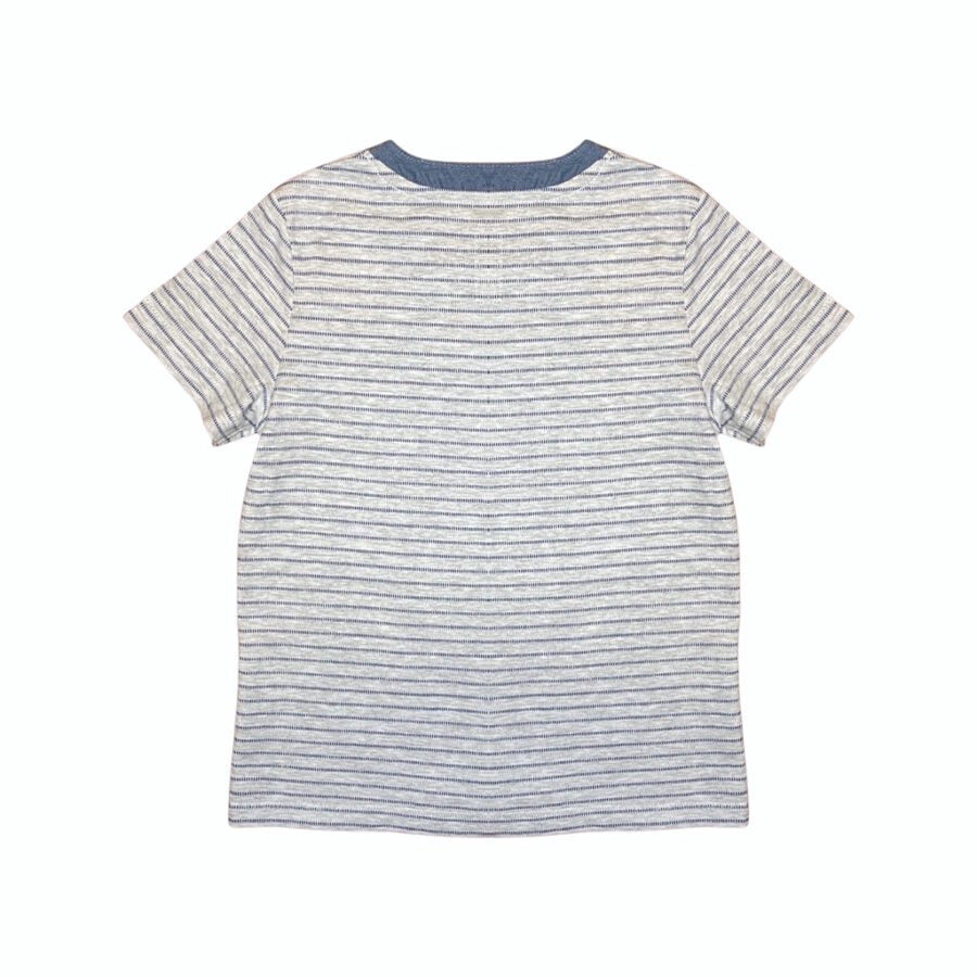 "C&A" krekls grey stripe buttons 110