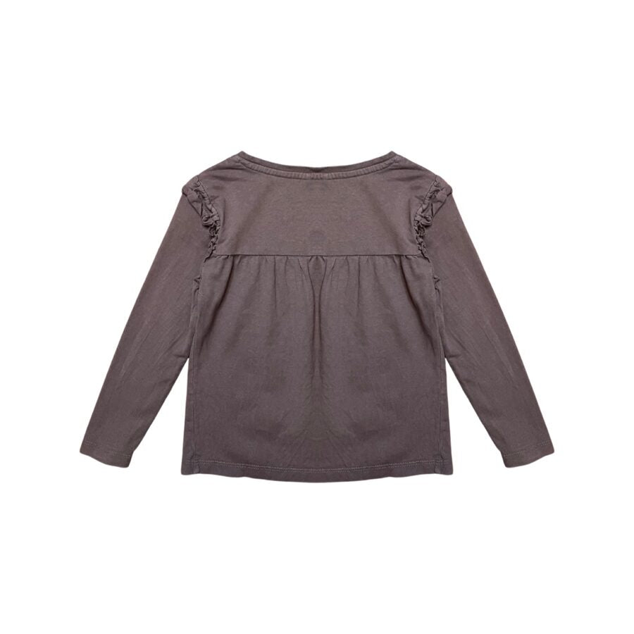 "George" brūns tops Frills plain 104