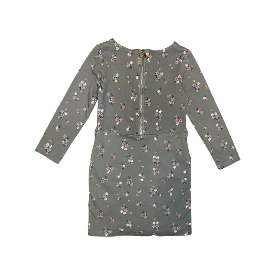 "H&M" zaļa kleitiņa pockets and flowers 116
