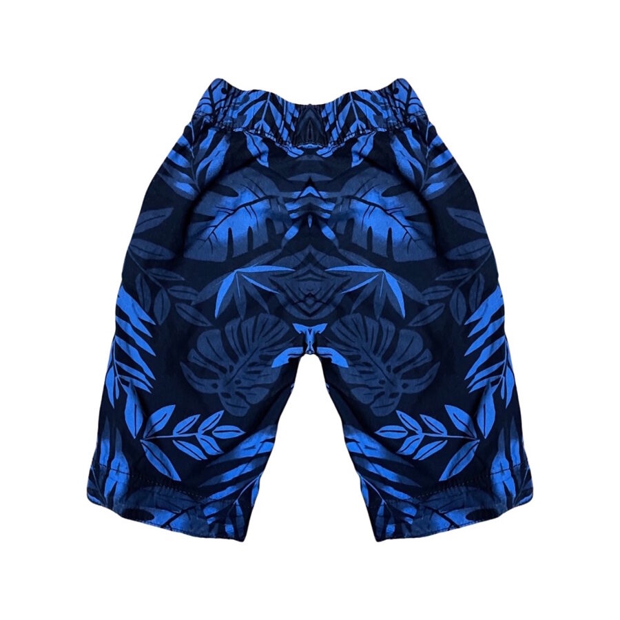 "Kiki&Koko" zili šorti blue leafs 110