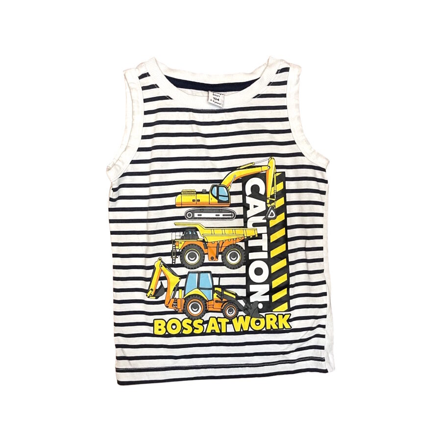 "DopoDopo" balta vests Boss at work 104