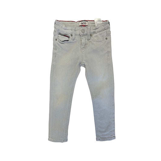 "Tommy Hilfiger" pelēki džinsi Slim 100