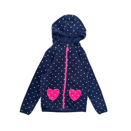 "Topolino" silta meiteņu jaka pink hearts 128