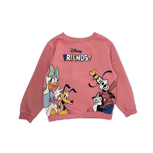 128 "H&M" rozā džemperis Disney friends