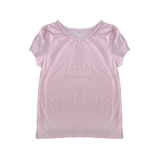 "H&M" rozā meiteņu tops 128 plain