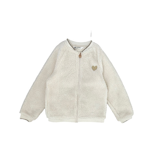 Pūkaina meiteņu jaciņa 128 "H&M"