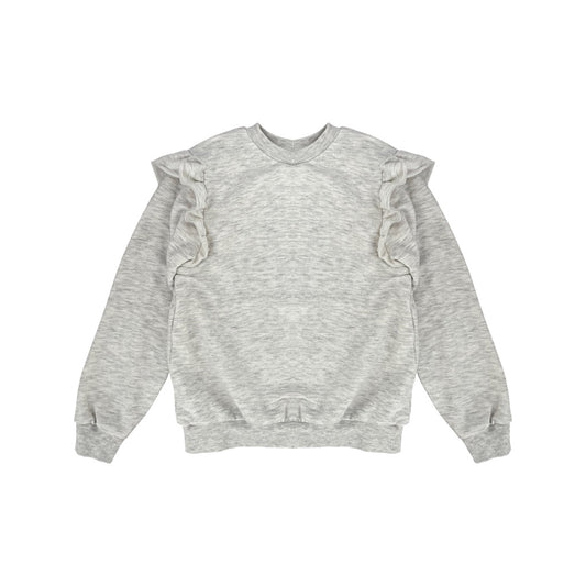 Pelēks meiteņu džemperis 128 "H&M"
