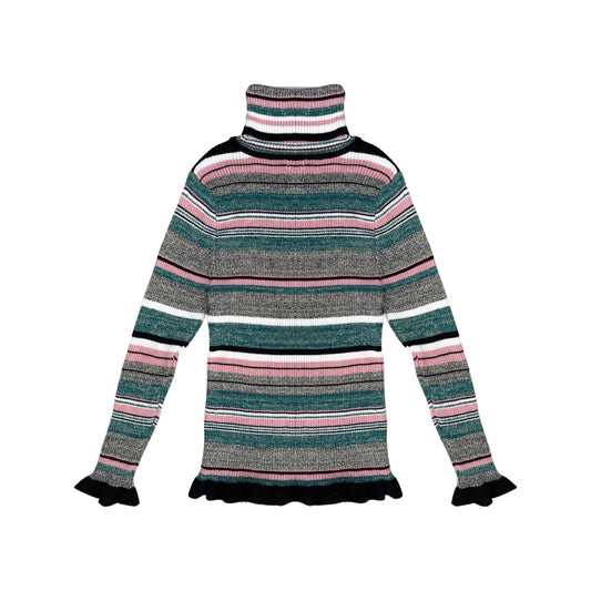 Krāsains džemperis ar apkakli 128 "Primark" stripes